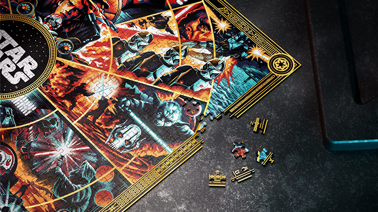 スターウォーズ ジグソーパズル 1000ピース Star Wars Jigsaw Puzzle by theory11