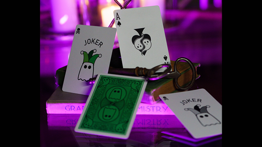 ブーバックス トランプ 緑 Bicycle Boo Back Playing Cards (Green)