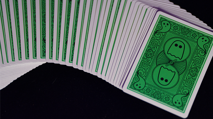 ブーバックス トランプ 緑 Bicycle Boo Back Playing Cards (Green)