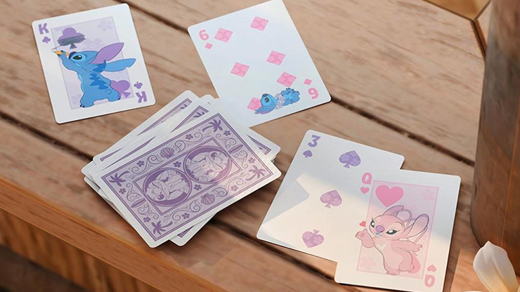 バイスクル ディズニー スティッチ 紫 Bicycle Disney Stitch (Purple) Playing Cards by US Playing Card Co