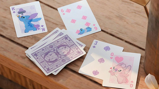 バイスクル ディズニー スティッチ 紫 Bicycle Disney Stitch (Purple) Playing Cards by US Playing Card Co
