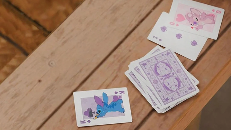 バイスクル ディズニー スティッチ 紫 Bicycle Disney Stitch (Purple) Playing Cards by US Playing Card Co