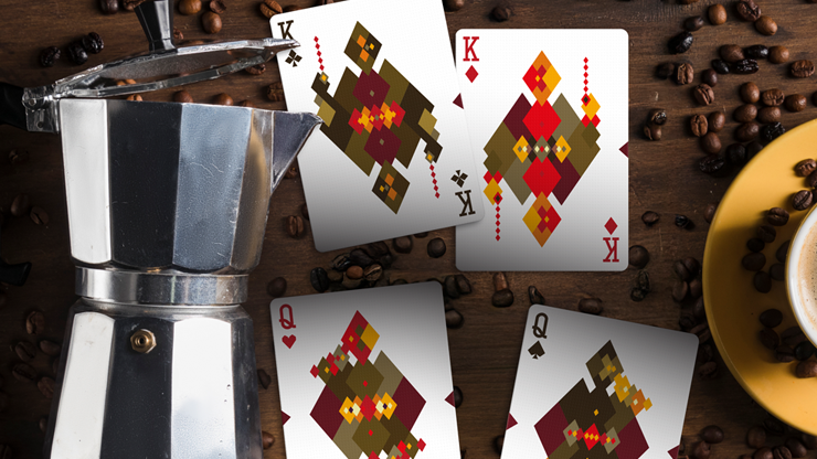 Diamon Playing Cards Nﾂｰ 27 Dark Roast by Dutch Card House Company