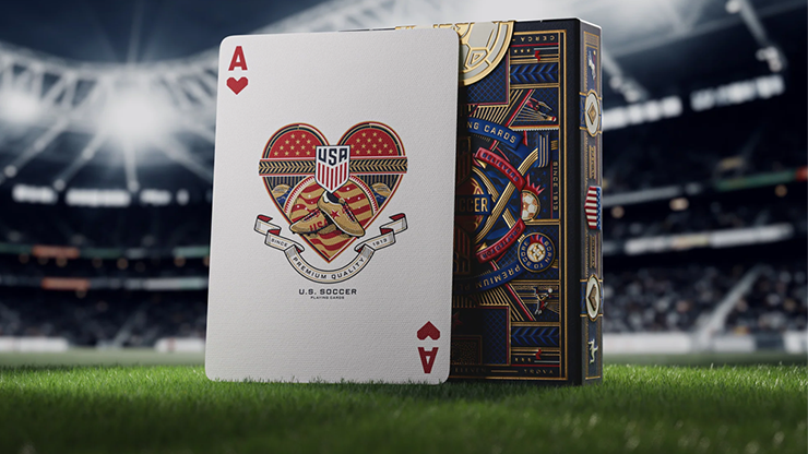 米国サッカー連盟 トランプ U.S. SOCCER Playing Cards by theory11