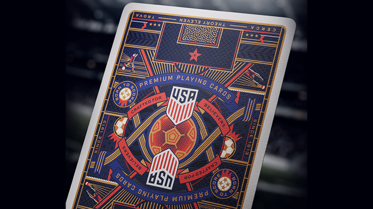米国サッカー連盟 トランプ U.S. SOCCER Playing Cards by theory11