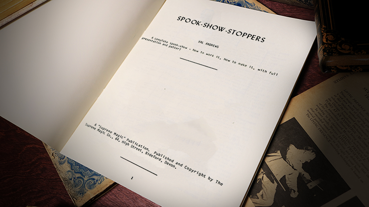 Spook-Show Stoppers by Val Andrews