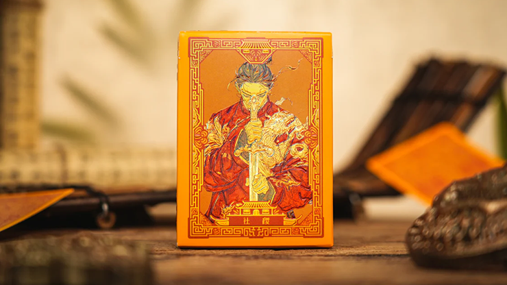 Ancient Relics Seat Playing Card by 52 Muse (Orange)