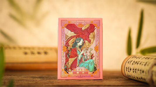 Ancient Relics Gem Playing Card by 52 Muse (Pink)