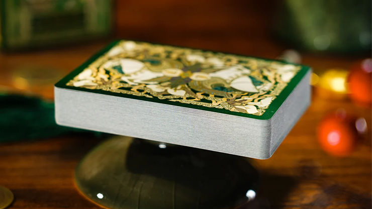 Year of the Horse (Green) Playing Cards by TCC Fashion