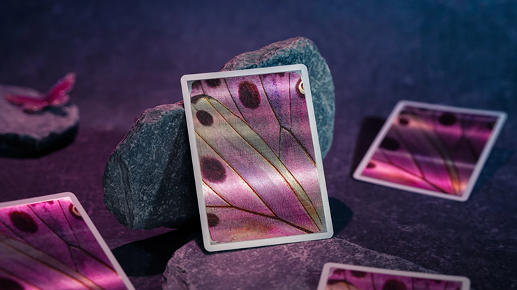 Morpho V2 (Pearl) Playing Cards by TCC Fashion