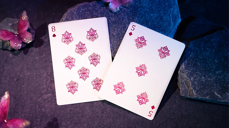 Morpho V2 (Pearl) Playing Cards by TCC Fashion
