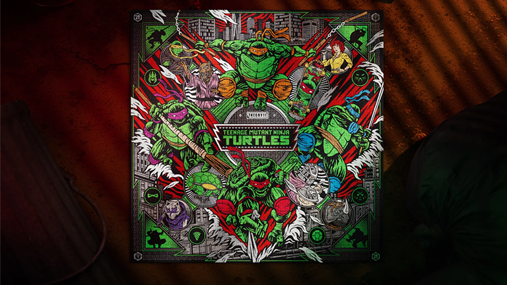 ティーンエイジ ミュータント ニンジャ タートル 1000ピース Teenage Mutant Ninja Turtle Jigsaw Puzzle by theory11