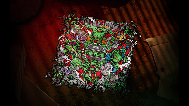 ティーンエイジ ミュータント ニンジャ タートル 1000ピース Teenage Mutant Ninja Turtle Jigsaw Puzzle by theory11