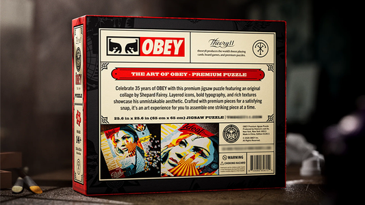 OBEY Jigsaw Puzzle by theory11