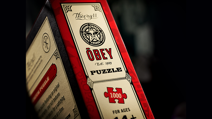 オベイ ジグソーパズル 1000ピース OBEY Jigsaw Puzzle by theory11