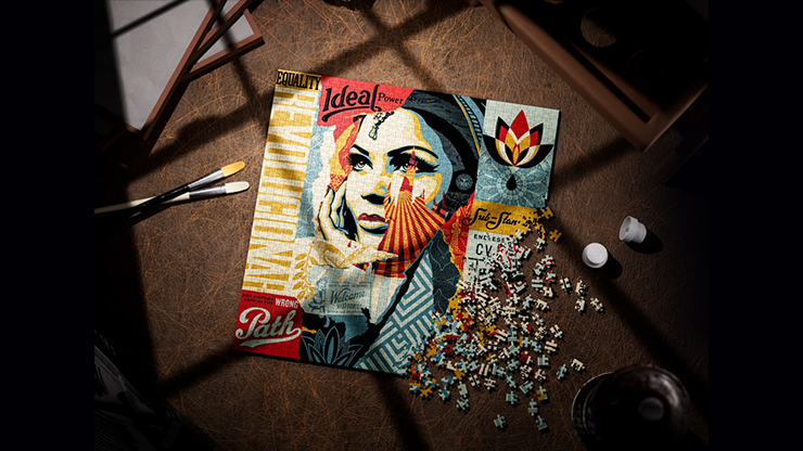 オベイ ジグソーパズル 1000ピース OBEY Jigsaw Puzzle by theory11
