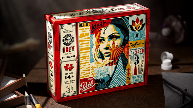 オベイ ジグソーパズル 1000ピース OBEY Jigsaw Puzzle by theory11