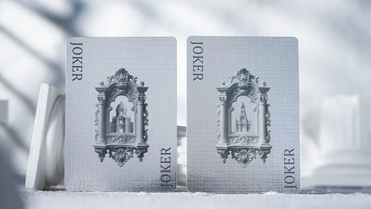 Alabaster Athena Luxury Playing Cards by TCC Fashion