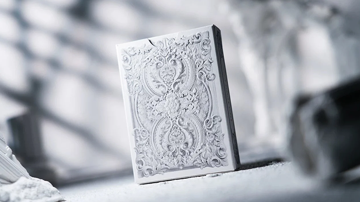 Alabaster Michelangelo Luxury Playing Cards by TCC Fashion