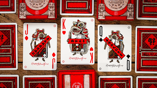 New Year Playing Cards by Smooth Writing