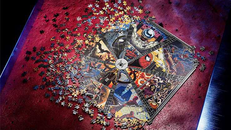 スパイダーマン ジグソーパズル 1000ピース Spider-Man Jigsaw Puzzle by theory11