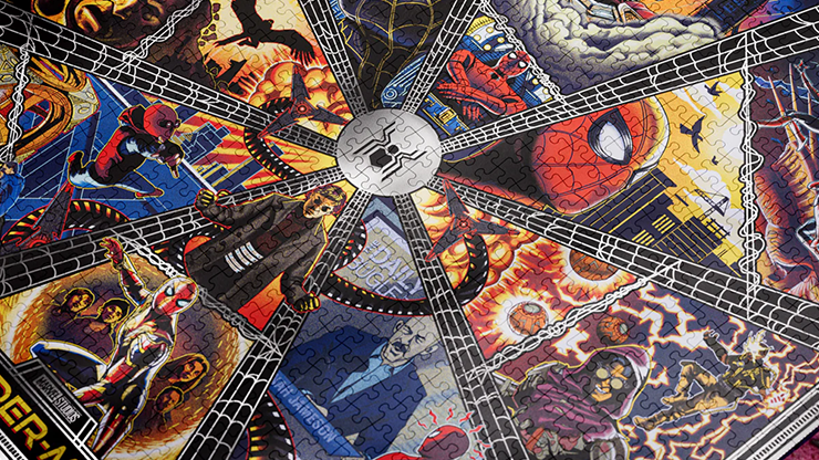 スパイダーマン ジグソーパズル 1000ピース Spider-Man Jigsaw Puzzle by theory11
