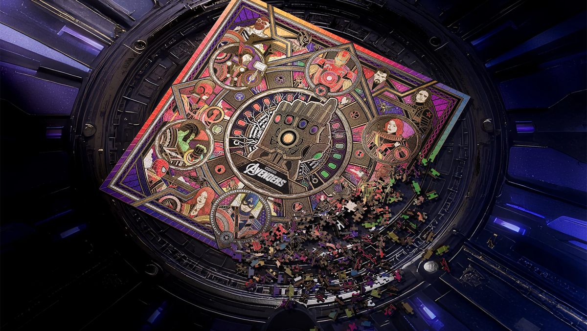 アベンジャーズ ジグソーパズル Avengers Jigsaw Puzzle by theory11