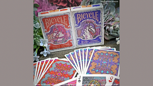 Bicycle Elegant Carousel Playing Cards  by HONNE Yasuyuki