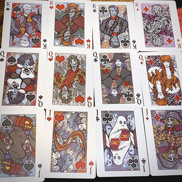 Bicycle Autumn Night Playing Cards  by HONNE Yasuyuki