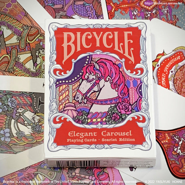 Bicycle Elegant Carousel Playing Cards  by HONNE Yasuyuki