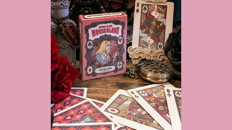 ゴシック アリスワンダーランド-GOTHIC ALICE WONDERLAND Playing Cards by HONNE Yasuyuki-