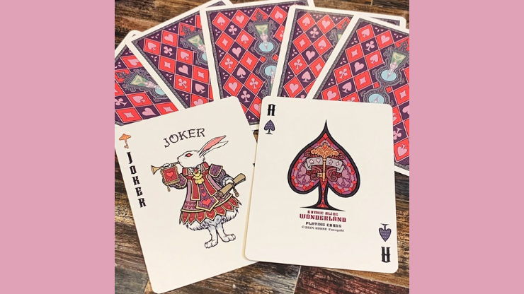 ゴシック アリスワンダーランド-GOTHIC ALICE WONDERLAND Playing Cards by HONNE Yasuyuki-