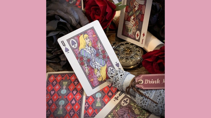 ゴシック アリスワンダーランド-GOTHIC ALICE WONDERLAND Playing Cards by HONNE Yasuyuki-