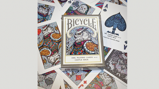 Bicycle Owl Playing Cards (Ver.2.0)Castle Back by HONNE Yasuyuki