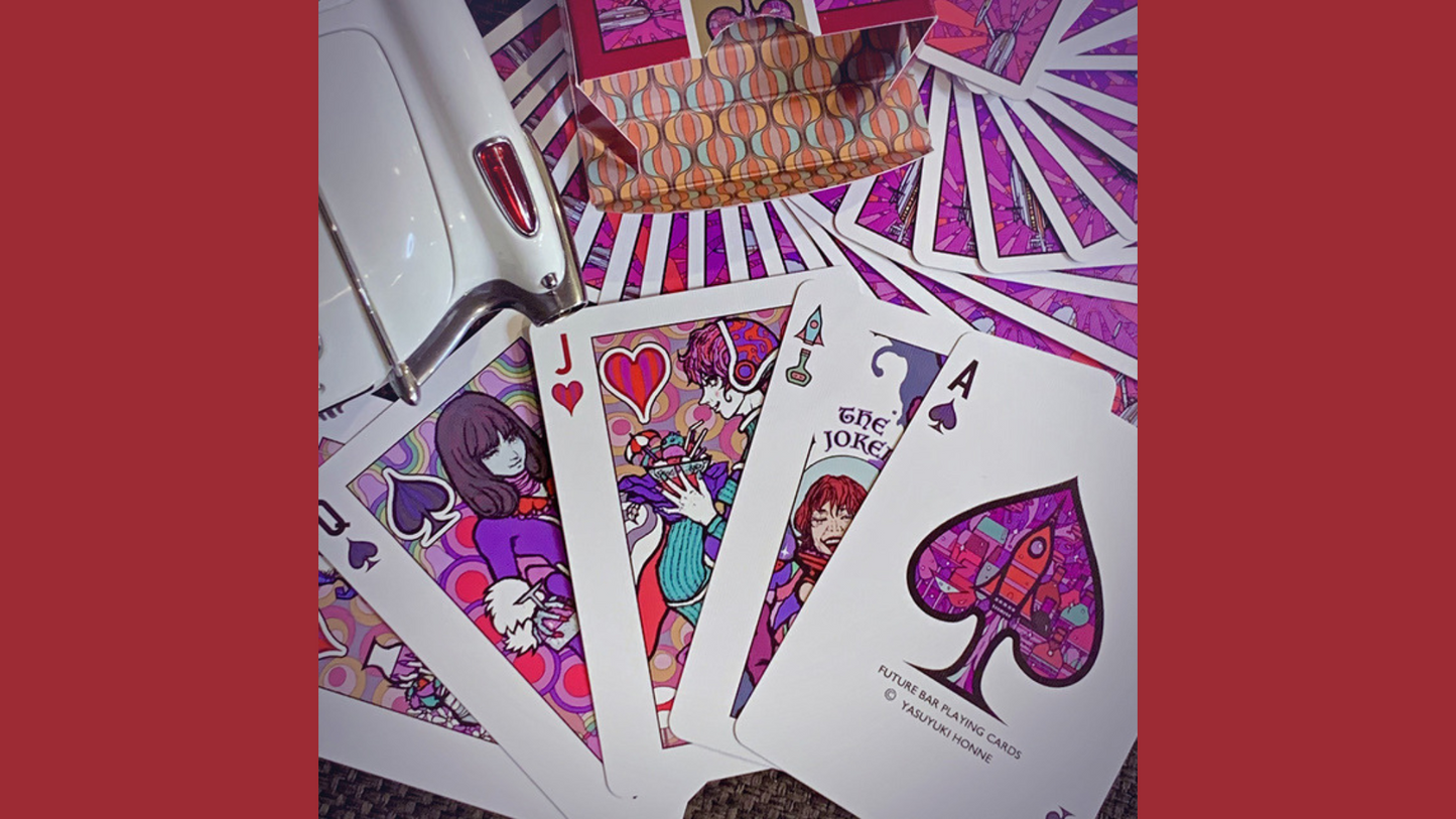 フューチャーバーデック -Bicycle Future Bar Playing Cards by HONNE Yasuyuki-