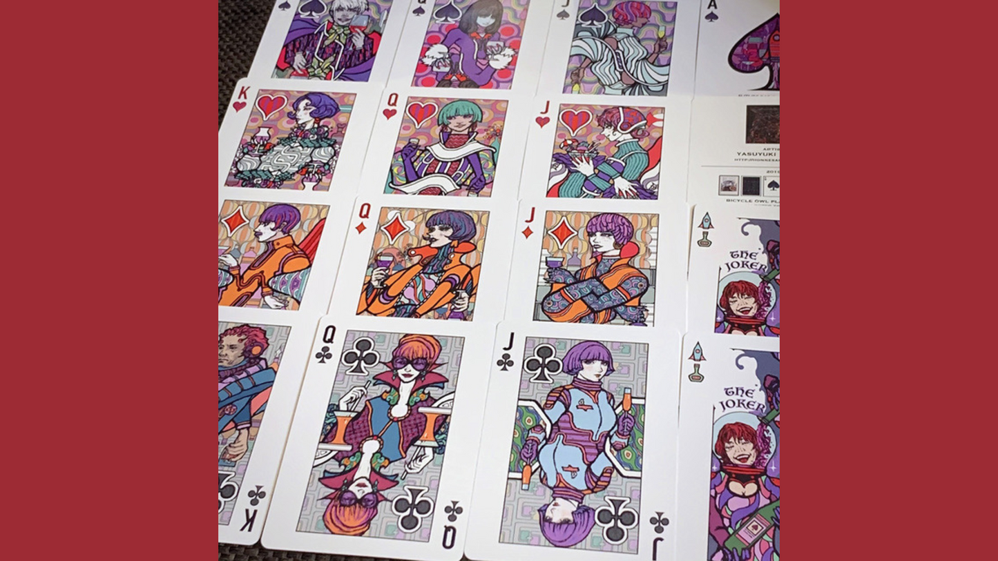 フューチャーバーデック -Bicycle Future Bar Playing Cards by HONNE Yasuyuki-