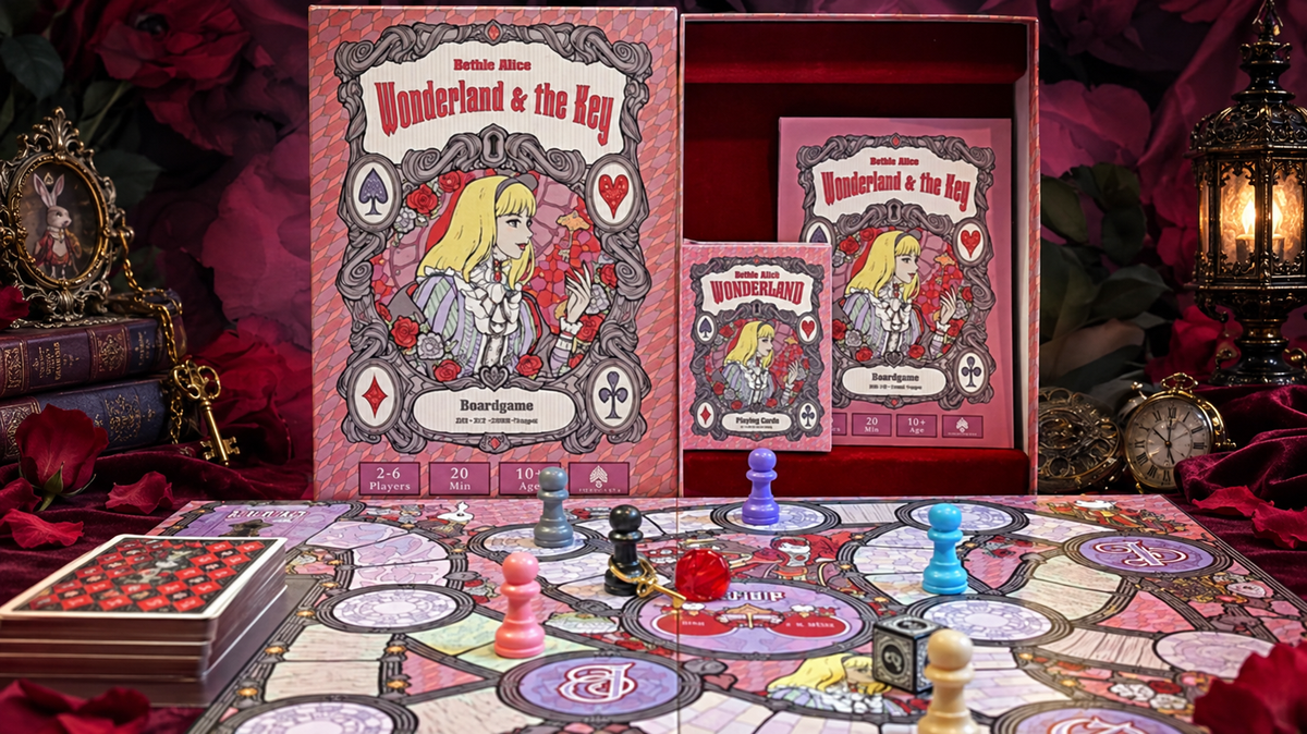 ボードゲーム ワンダーランド ＆ ザ ・ キー Wonderland & the Key
