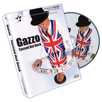 Gazzo Tossed Out Deck DVD(with Blue Deck) by Gazzo - DVD