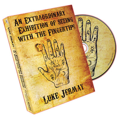 An Extraordinary Exhibition of Seeing with the Fingertips (DVD and Red Deck) by Luke Jermay  - DVD