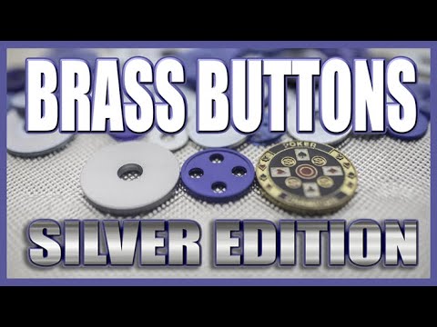 BRASS BUTTONS SILVER EDITION (Gimmicks and Online Instruction) by Matthew Wright - Trick