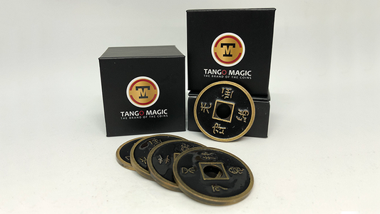 Expanded Chinese coin Shell made in Brass (CH004) from Tango Coin Magic