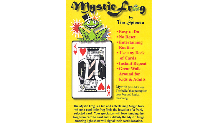 Mystic Frog by Tim Spinosa - Trick (online instructions)