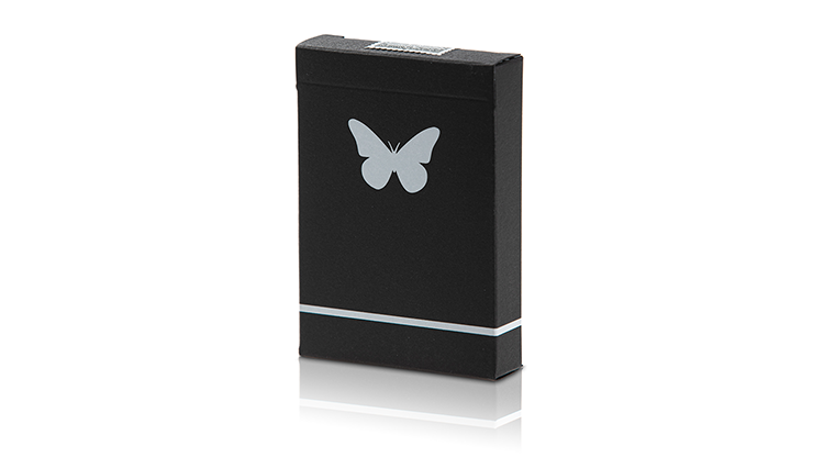 Limited Edition Butterfly Playing Cards Marked (Black and White) by Ondrej Psenicka