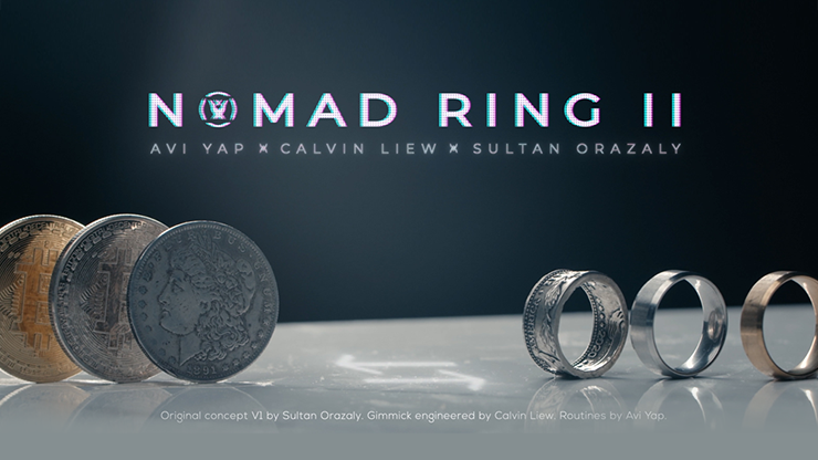 Skymember Presents: NOMAD RING Mark II (Bitcoin Silver) by Avi Yap, Calvin Liew and Sultan Orazaly- Trick