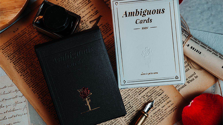 Ambiguous (Black) Playing Cards