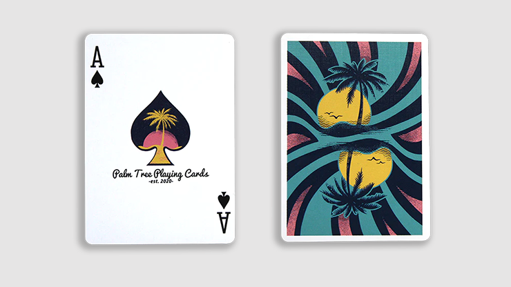 Palm Tree Playing Cards