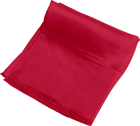 Silks 15 inch Single (Red) Magic by Gosh - Trick