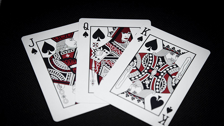 Warrior (Midnight Edition) Playing Cards by RJ