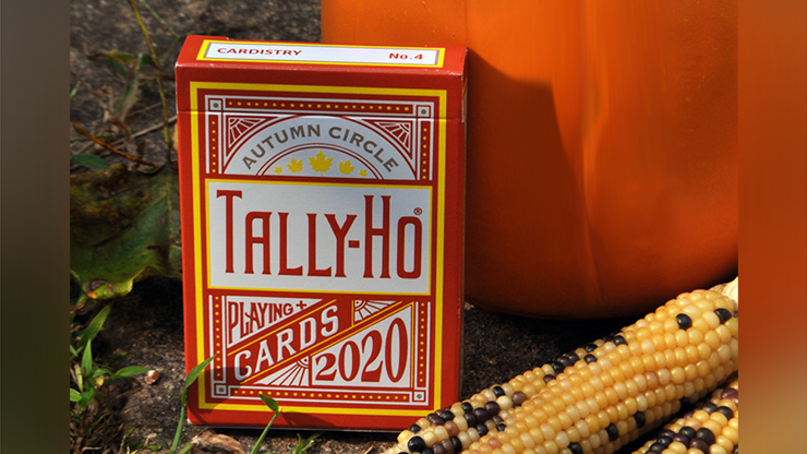 Tally-Ho Autumn Circle Back Playing Cards