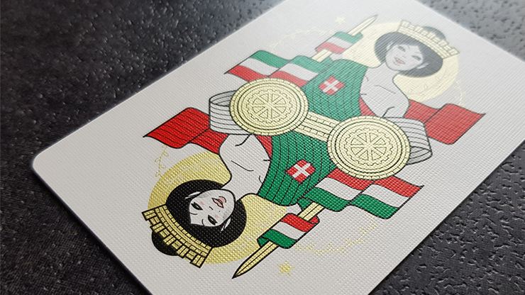 Italia Radiosa Playing Cards by Thirdway Industries